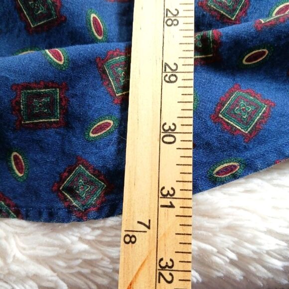 Vessels Graphic Casual Button Down Shirt Made in USA 100%Cotton Men's L. Vntg... - Picture 9 of 10